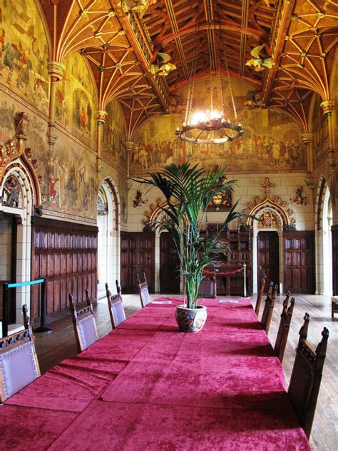 Magical castle banquet hall